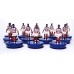 Subbuteo Andrew Table Soccer Liberia 1995 National Team on Classic Hasbro bases